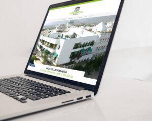 Diseño pagina web Hostal Alhambra - Estudio Diseño Málaga